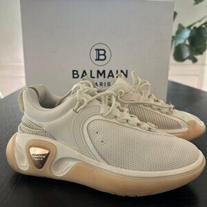 Balmain B-Runner Mesh-Panel Sneakers 39 Retail $650